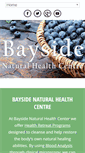 Mobile Screenshot of baysidenaturalhealth.com
